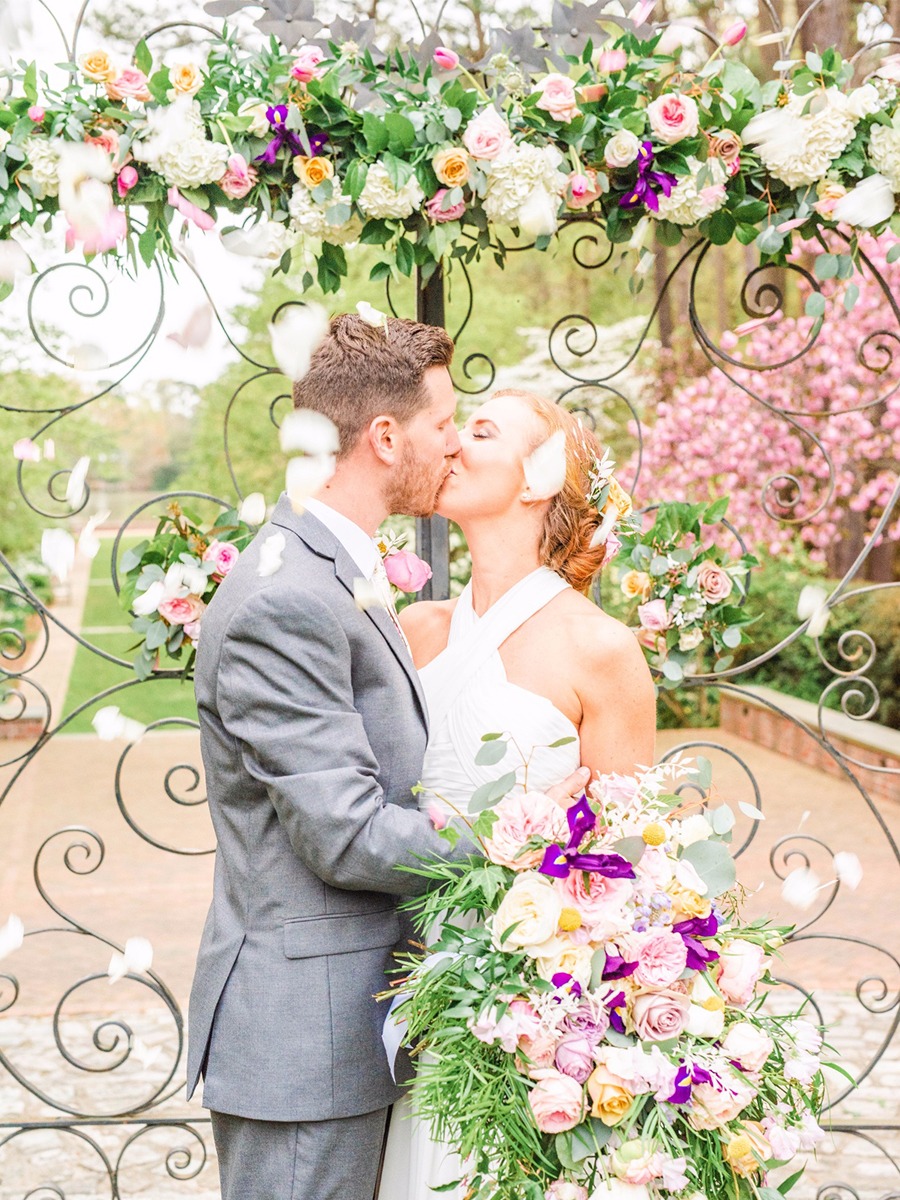 A Walk In The Garden Springtime Wedding Ideas