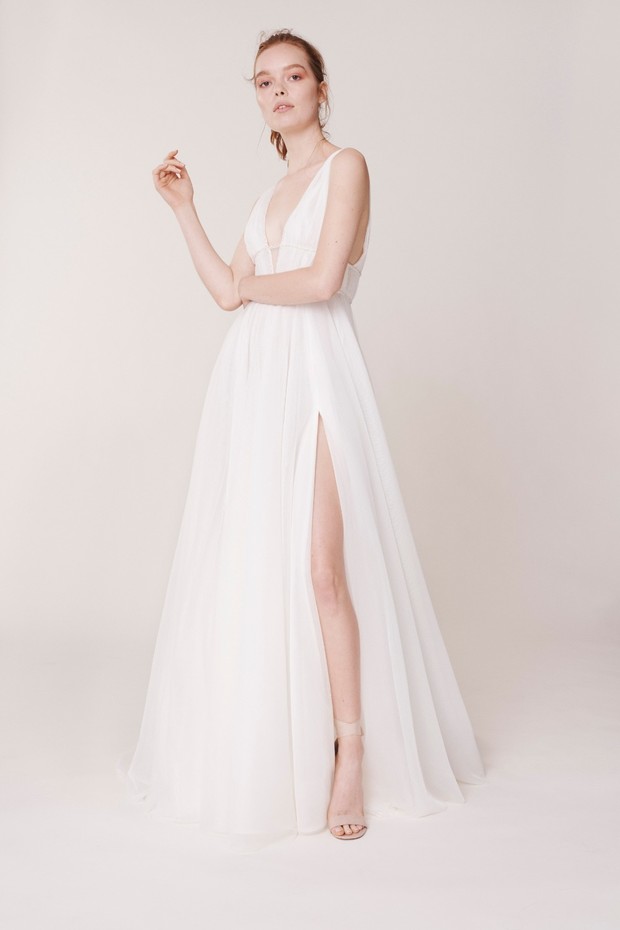 ALYNE Grecian inspired wedding gown