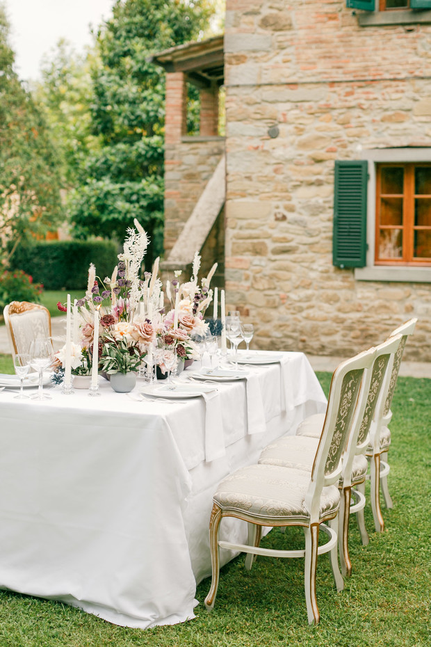 stylish wedding table design