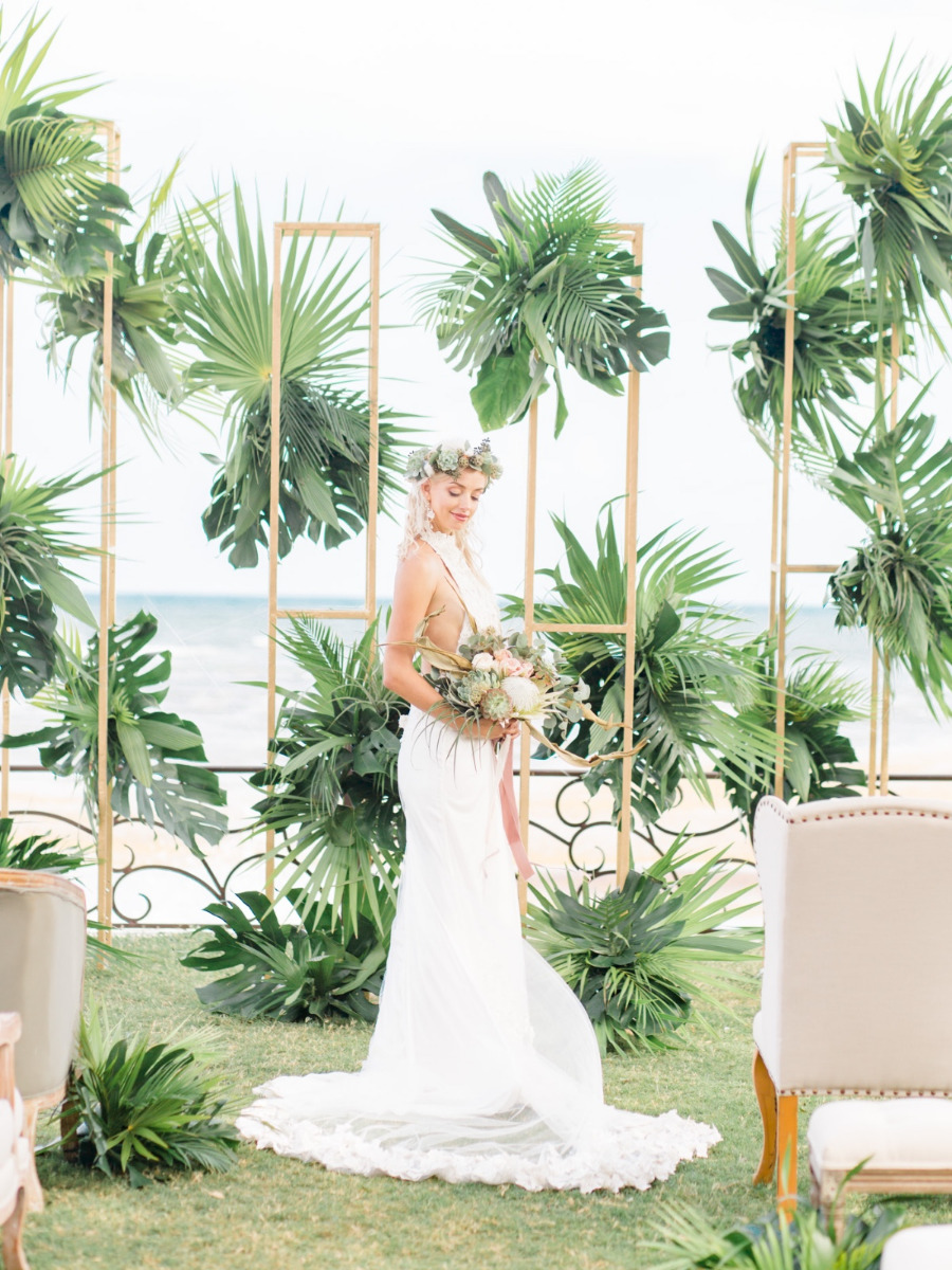 Luxe Boho Destination Wedding Inspiration in Mexico