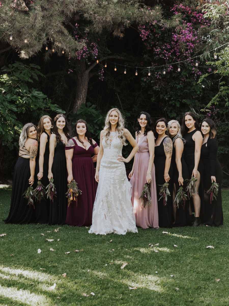 The Tale Of A Dark And Moody Wedding