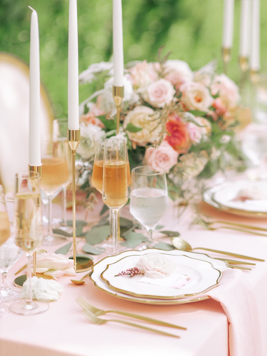 You Will Love These Soft Pink Garden Wedding Ideas