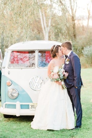 VW photobooth wedding