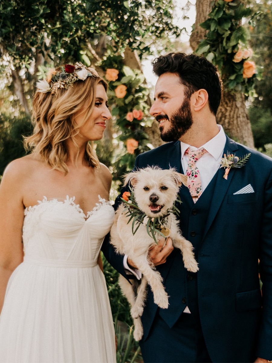 A Boho Chic Backyard Wedding In Malibu