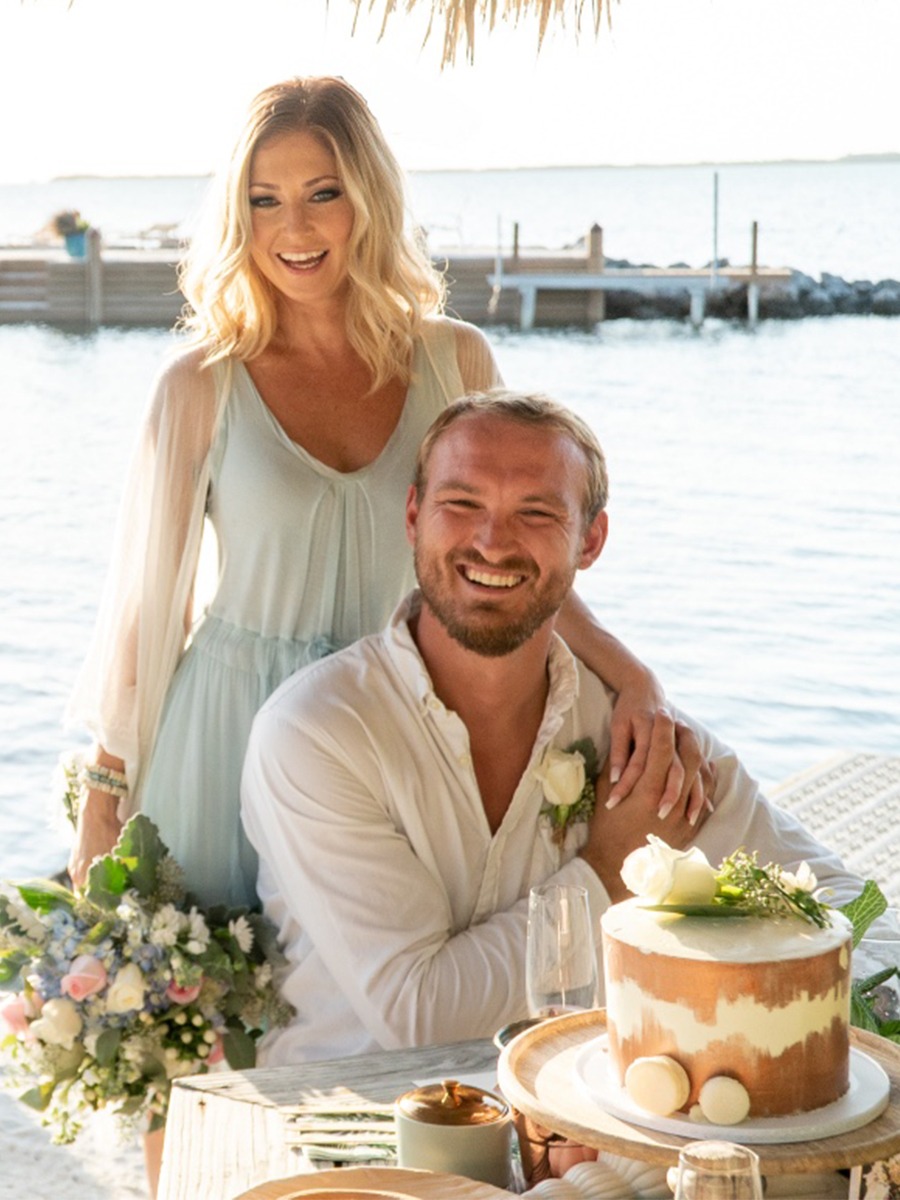 A Gold And White Beach Wedding In The Florida Keys