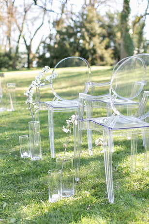ghost wedding chairs