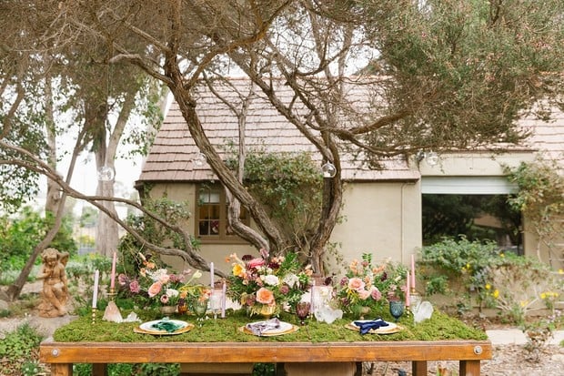 whimsical fairytale wedding table