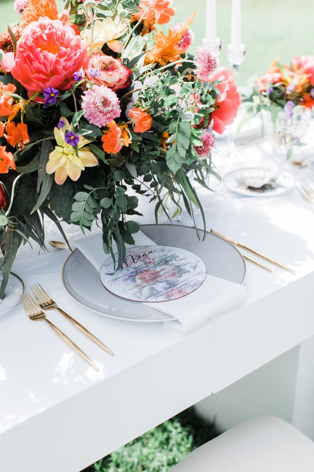 wedding place setting