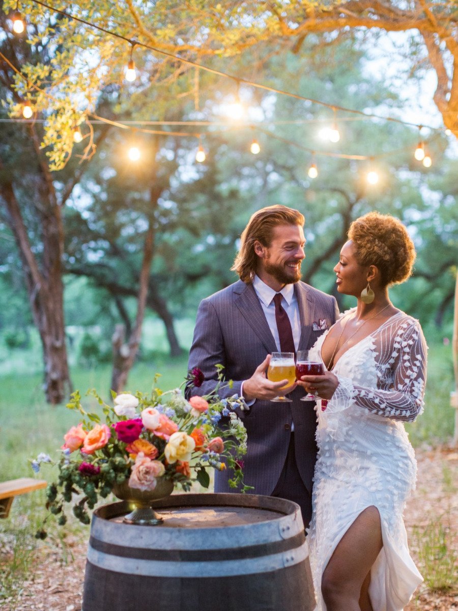 Love is Brewing Wedding Inspiration in Texas Hill Country