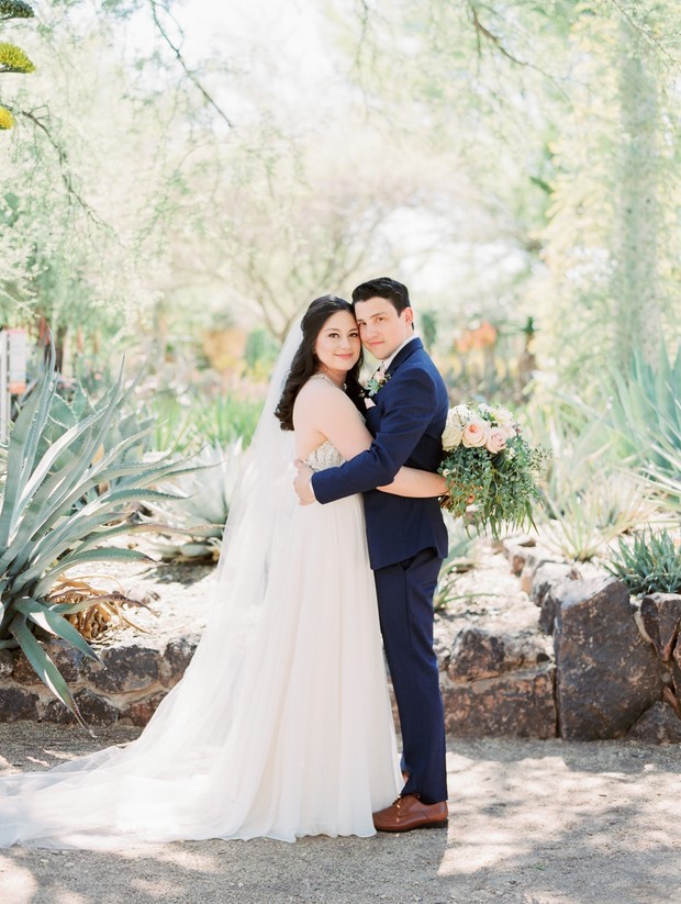 wedding couple in Arizona