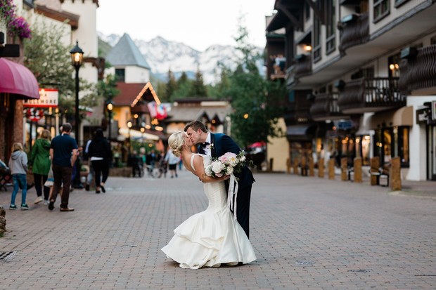 beautiful wedding in Veil, Colorado