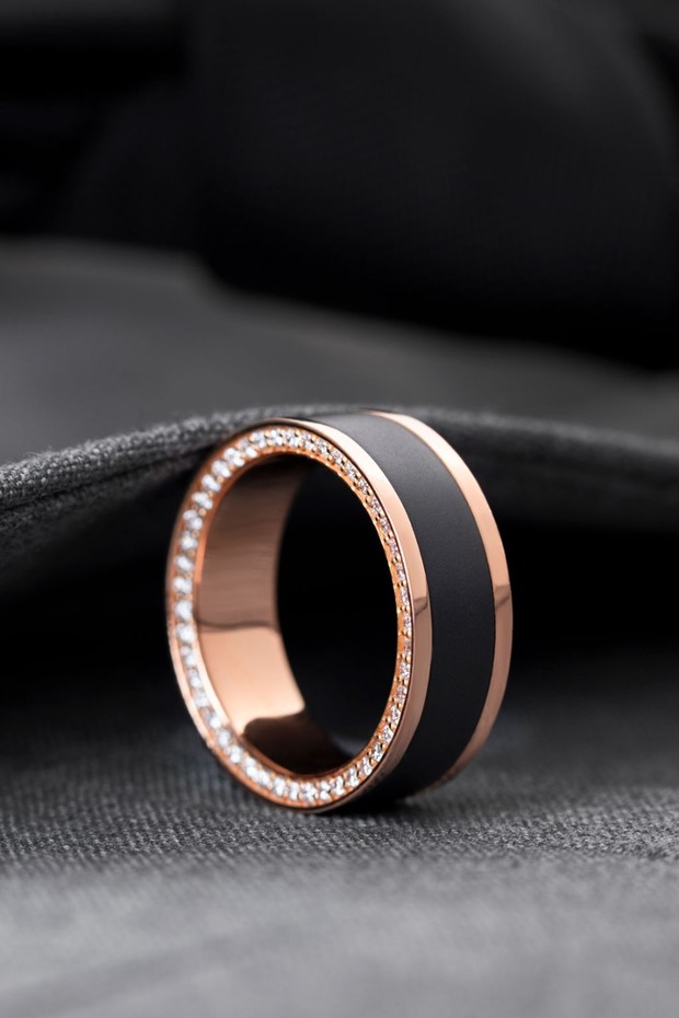 Custom Rings Aren't Just Cute for Brides, Grooms Can Get Theirs Too