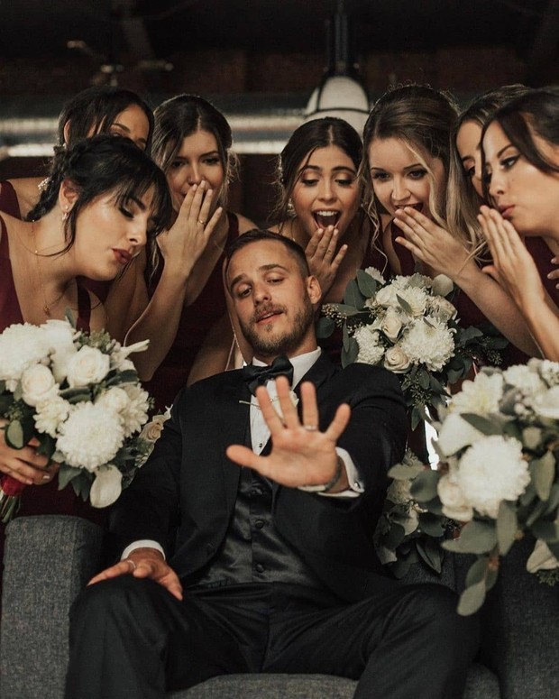 19 of the Most Baller Bride Squad Snaps from 2019