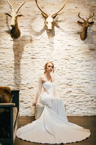 wedding dress by VanSant Atelier