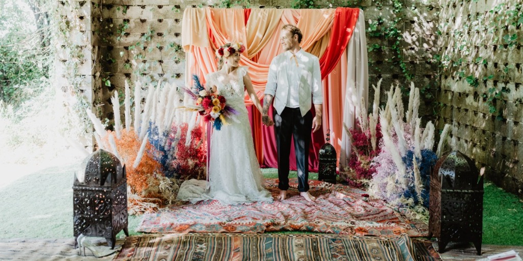 A Colorful Moroccan Wedding That Brings The Destination To You