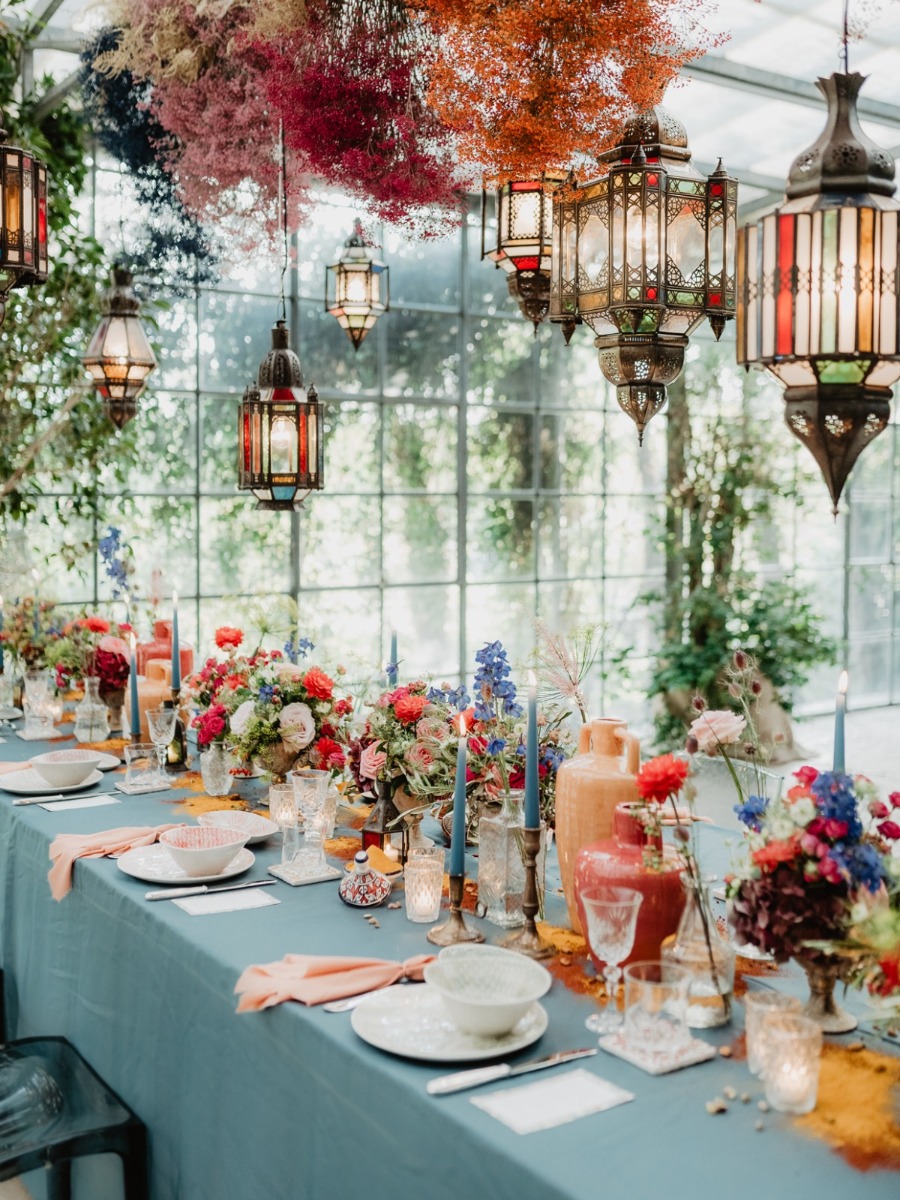 A Colorful Moroccan Wedding That Brings The Destination To You