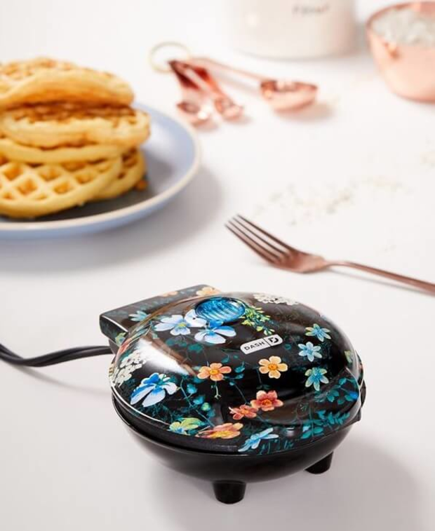Mini waffle maker gift idea