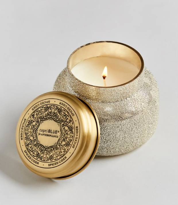 Spiced cider scented candle