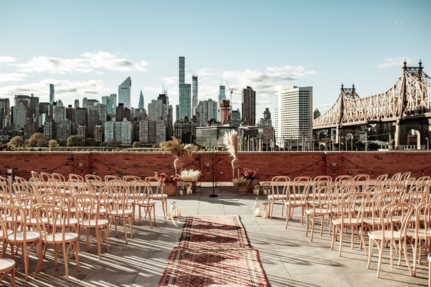 rooftop wedding in New York City