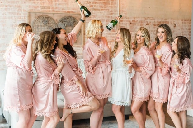 Bridesmaid gifts from LaLa Confetti