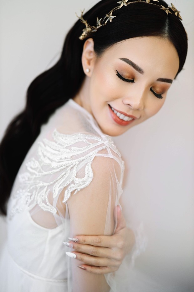 elegant bridal makeup idea