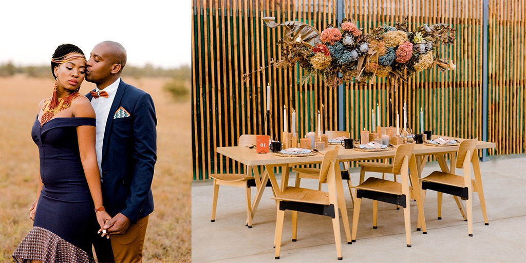 Earthy and Modern Wedding Inspiration in South Africa