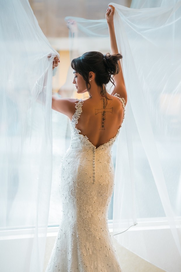 elegant wedding dress idea