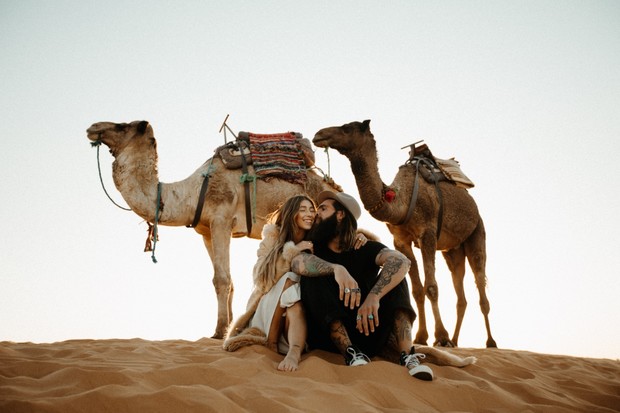 camel rides in the Sahara