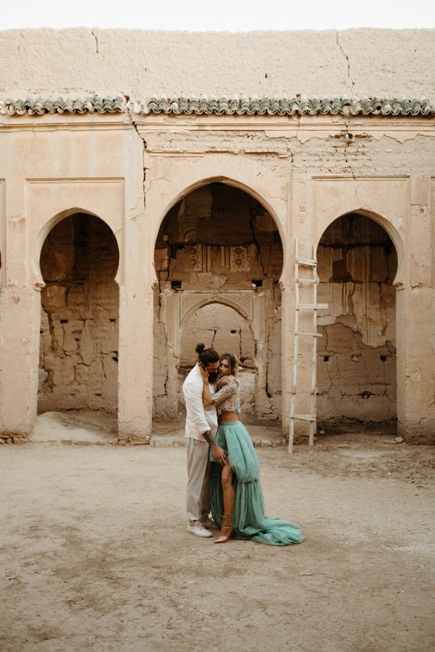 wedding elopement in Morocco