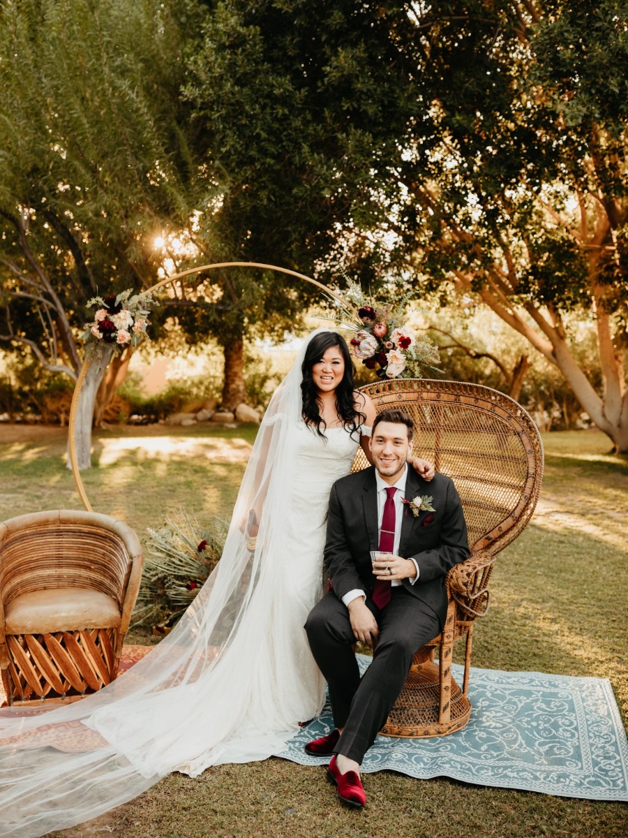 This Fall Wedding in Palm Springs is Laid Back & Beautiful