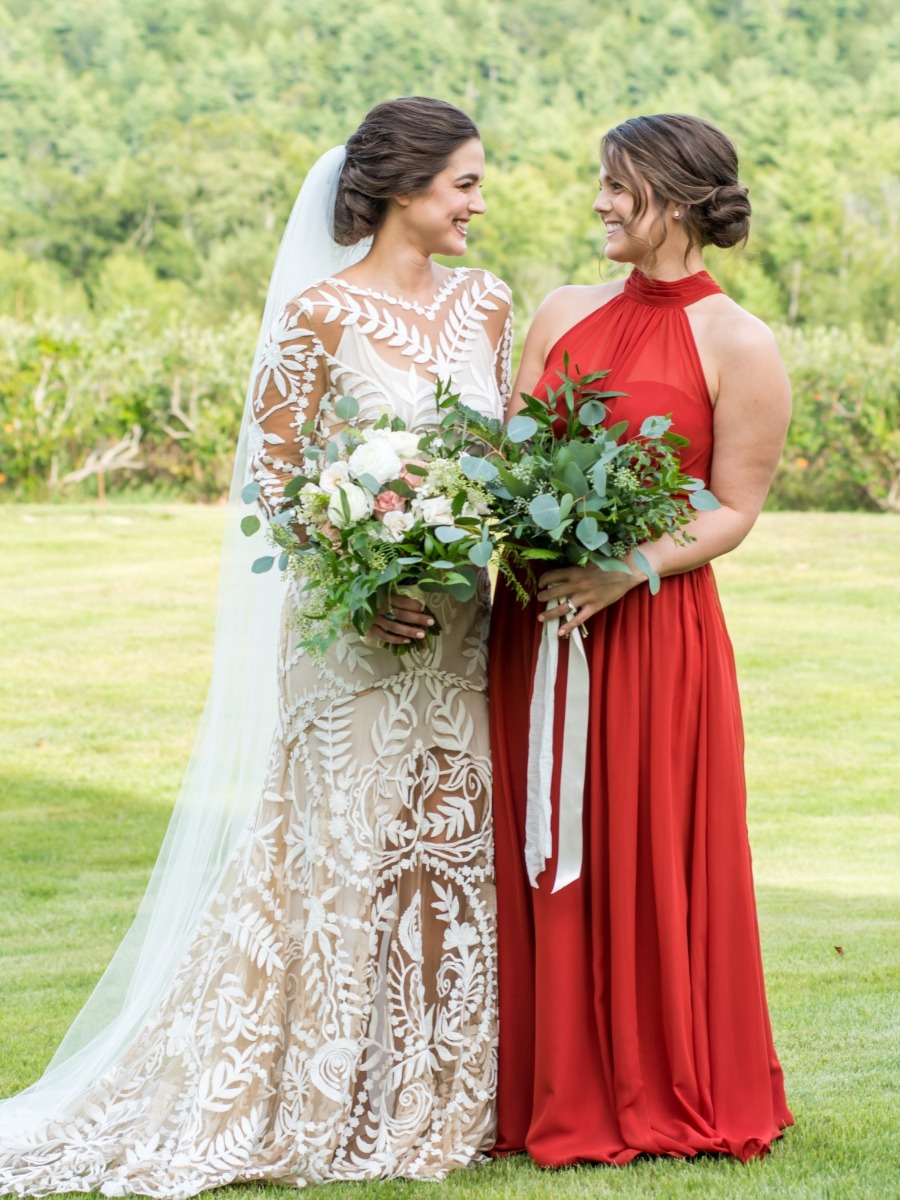 Elegant Natural Outdoor Farm Wedding