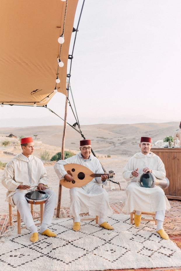 live wedding music in Morocco