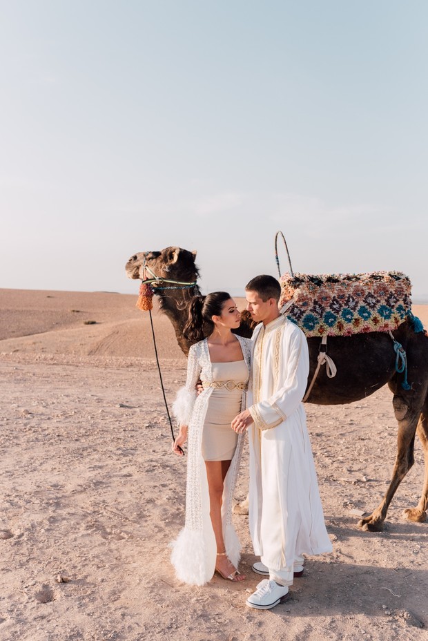 wedding couple in Morocco