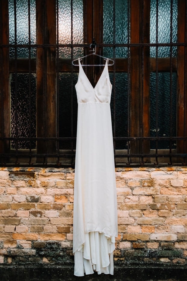wedding dress by Lillah Dress