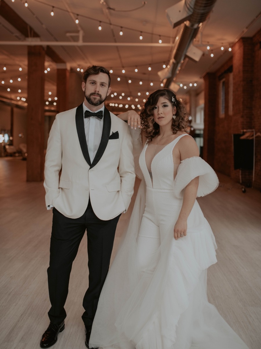 Modern Meets Disco Nouveau Wedding Inspiration in Seattle