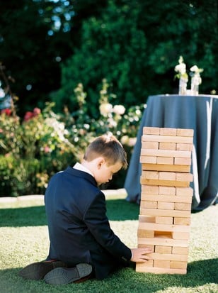 giant jenga for your reception