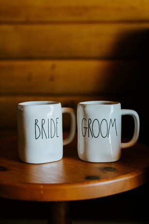 wedding bride and groom mugs