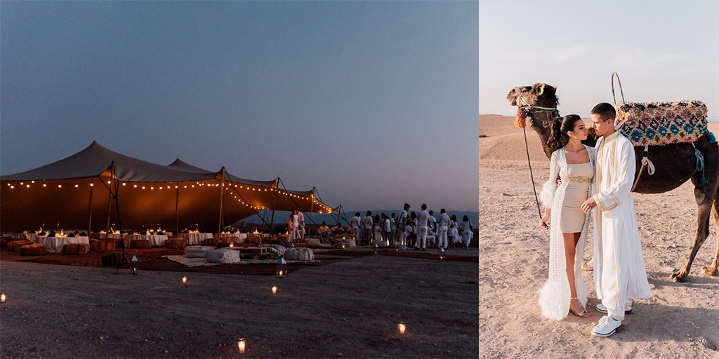 Two I Do's At One Fabulous Moroccan Wedding Weekend