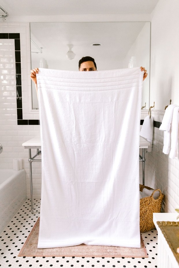 Luxurious Bath Sheet from Bed Bath & Beyond