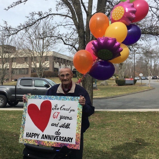 Coronavirus Couldnât Keep This Man From Honoring His 67-Year Love