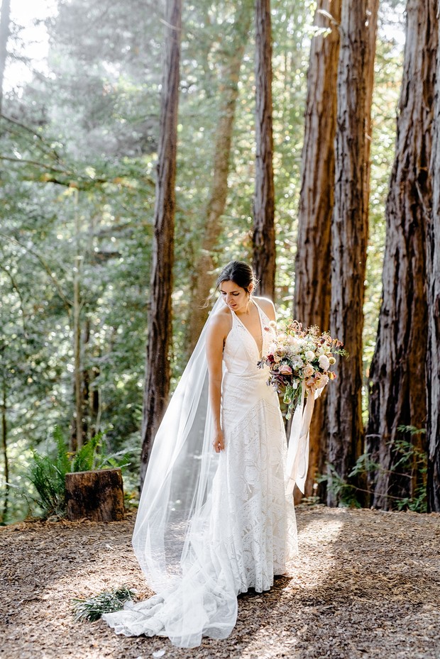 forest bridal style