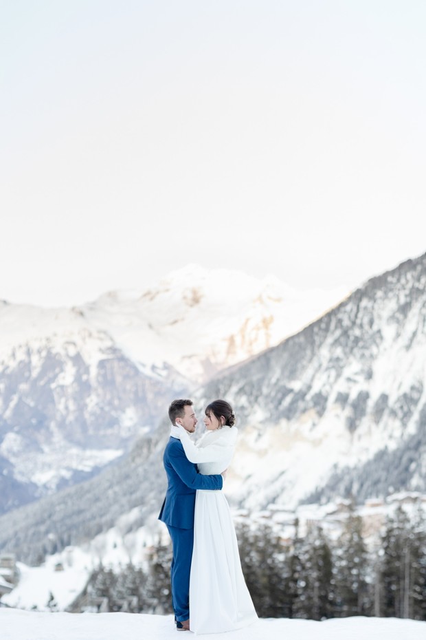 Something Blue Winter Wedding And Elopement Ideas