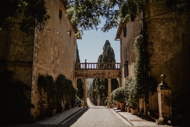 wedding venue in Tuscany Italy