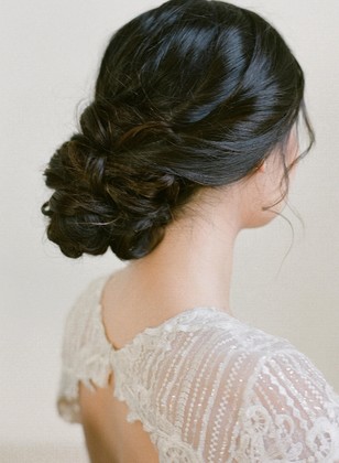 elegant wedding hair updo