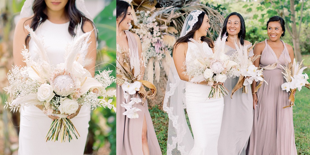 How To Have A Stunning Dried Floral Neutral Tone Wedding
