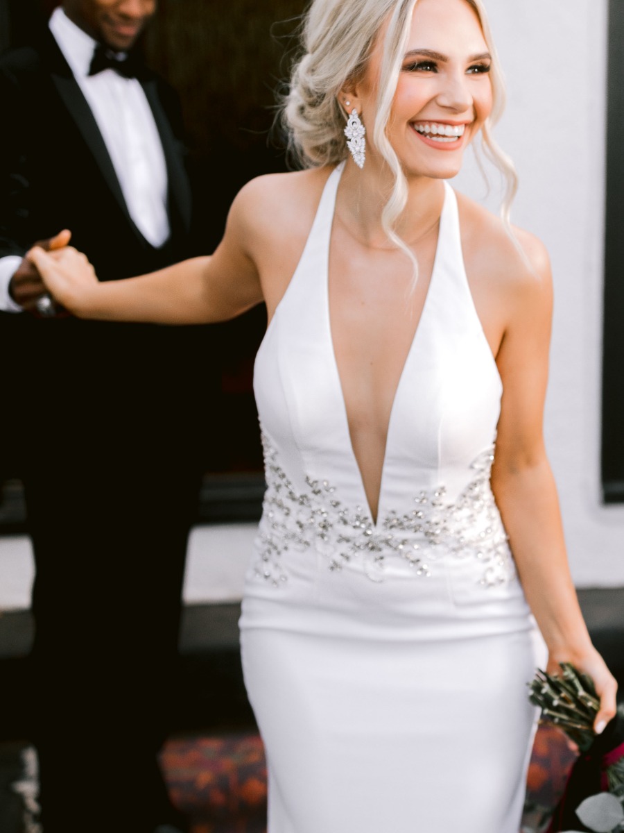 How to Style Your Dress When It Has Lots of Detail Already