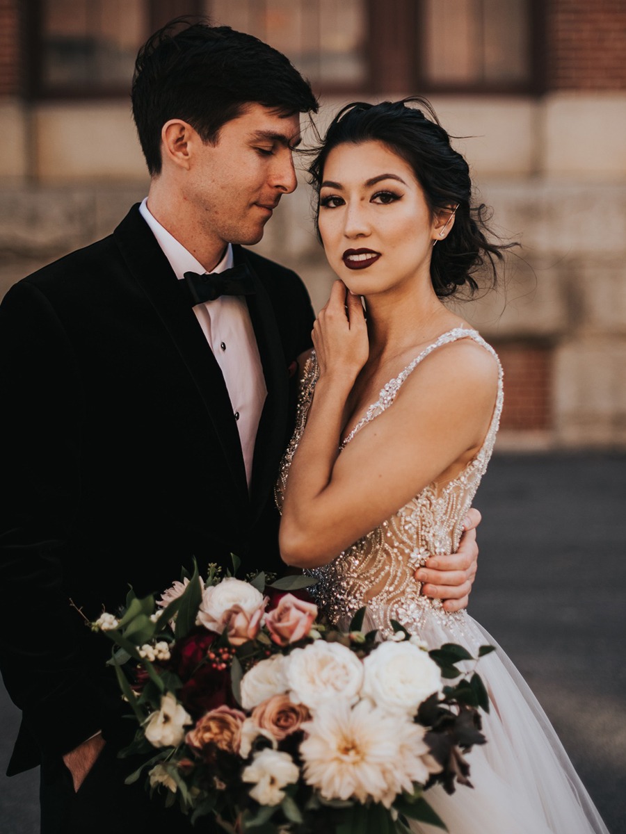 Modern and Moody DC Wedding