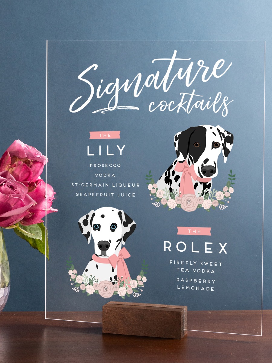 Nuptials Signage Gets Noticed, Especially If Your Pup Is Pictured