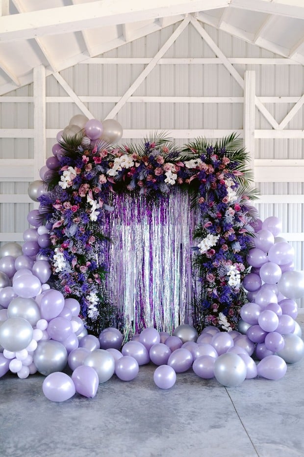 How to DIY a Fiercesome Floral Balloon Arch for Your Wedding