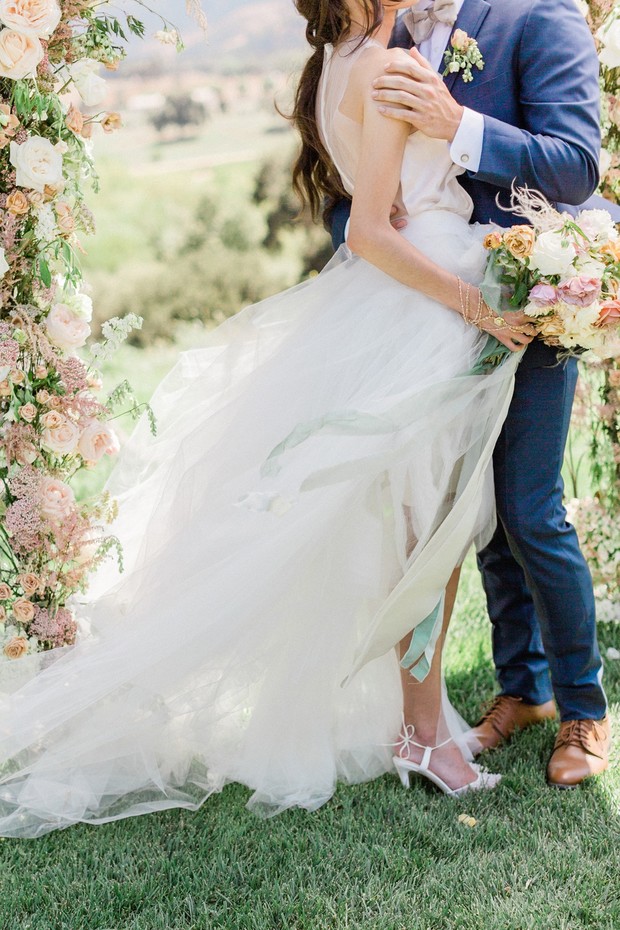 Romantic And Whimsical French Wedding In California
